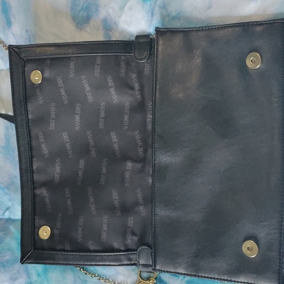 Sam & Libby large black crossbody/clutch - Picture 3 of 6